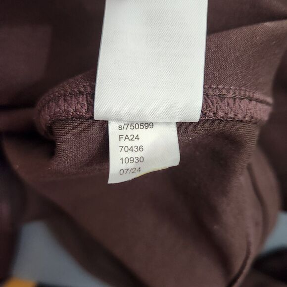 LOFT Women 8P Brown Mid Rise Skinny Stretch Riding Pants - Picture 7 of 11